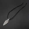 Damascus Arrowhead Necklace