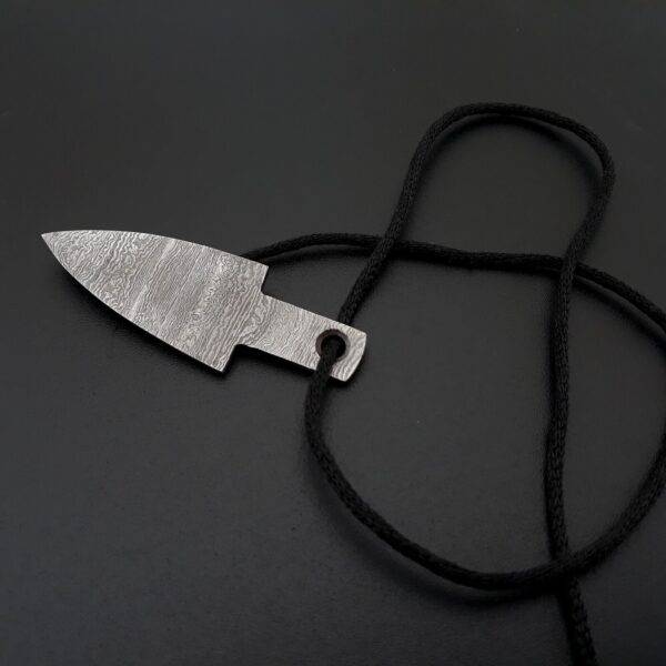 Handmade Damascus Arrowhead Necklace / Pendant / Viking Locket / Gift for Men & Women - Image 2